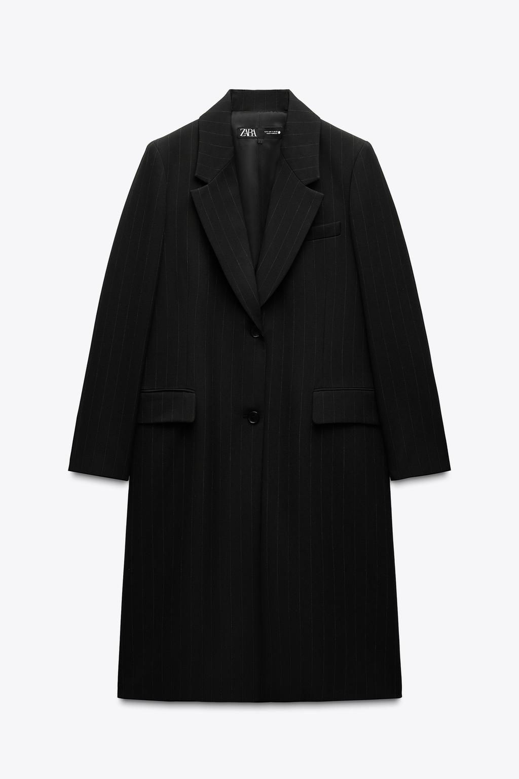 PINSTRIPE FROCK COAT ZW COLLECTION - Zara фото 5