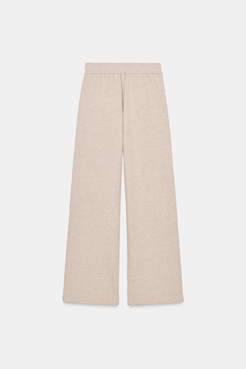 PANTAL?N FELPA WIDE LEG / Beige vigor? - Zara фото 6