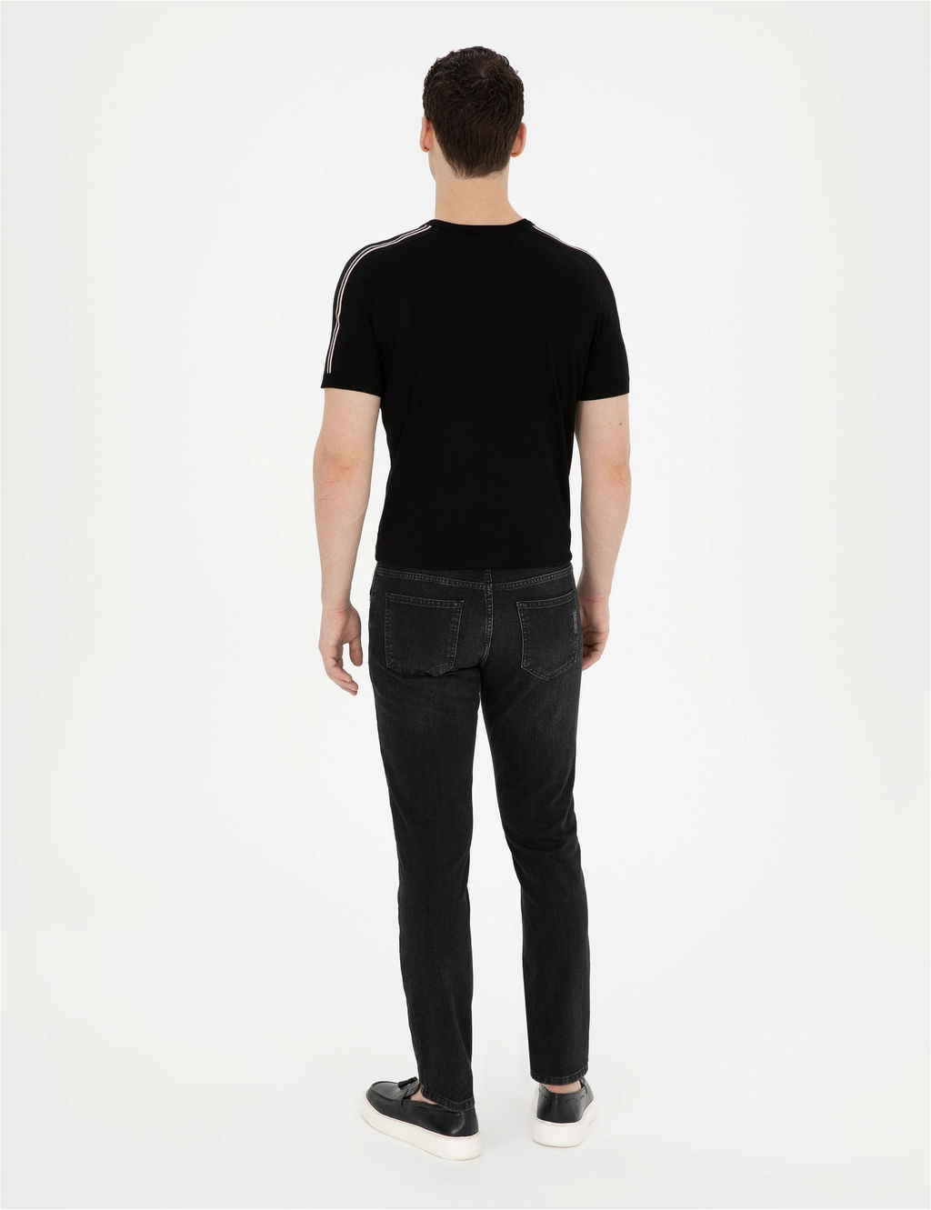 Antrasit Slim Fit Jean Pantolon - Pierre cardin фото 4