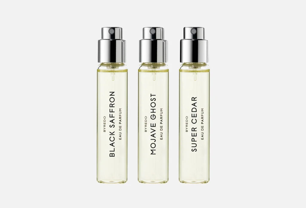 BYREDO LA SELECTION BOISEE w SET (Mojave/S.Cedar/B.Saffron) 3*12 ml M, набор  фото 2