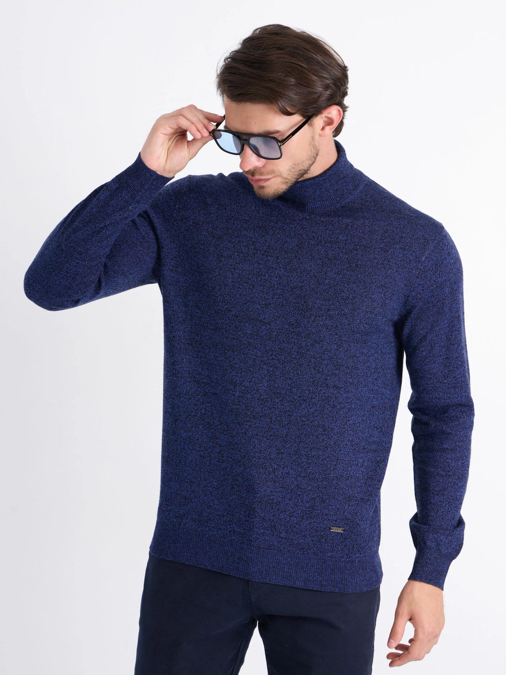 Джемпер мужской GREG G123-DA531 синий/голубой