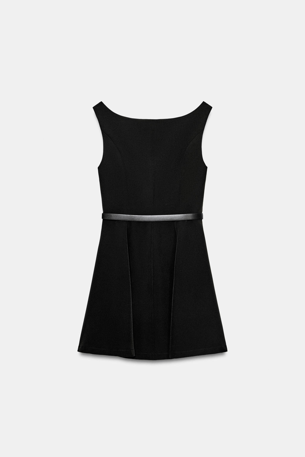VESTIDO MINI CINTUR?N / Negro - Zara фото 9