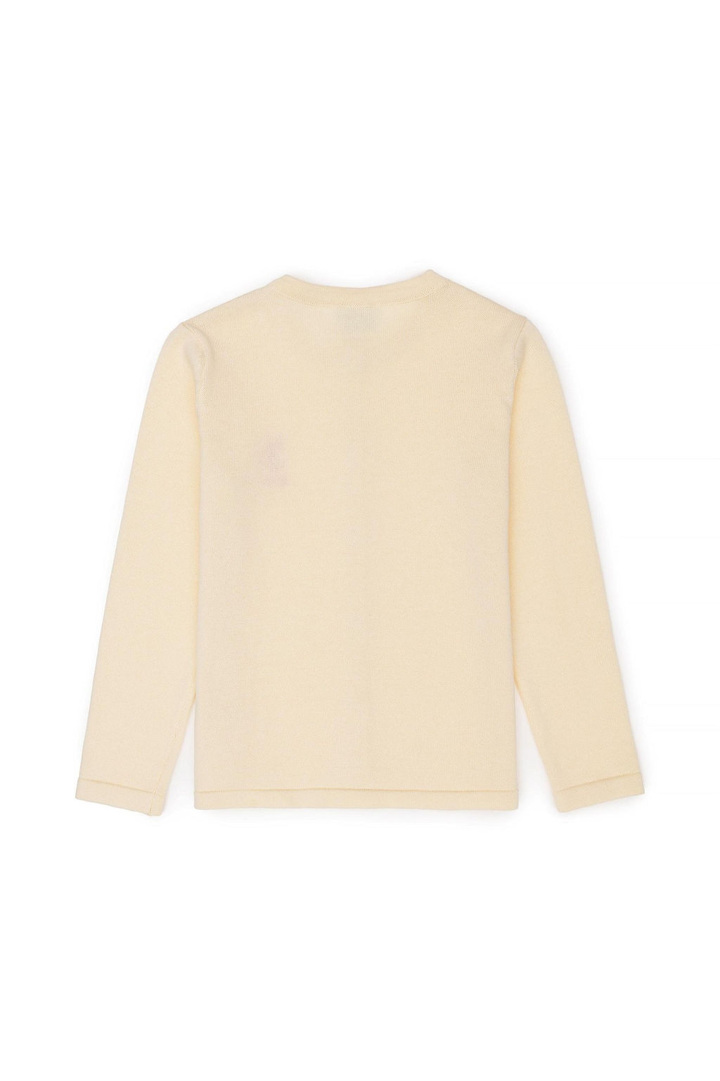 Кремовый трикотажный кардиган для девочки - U.s. polo assn фото 9