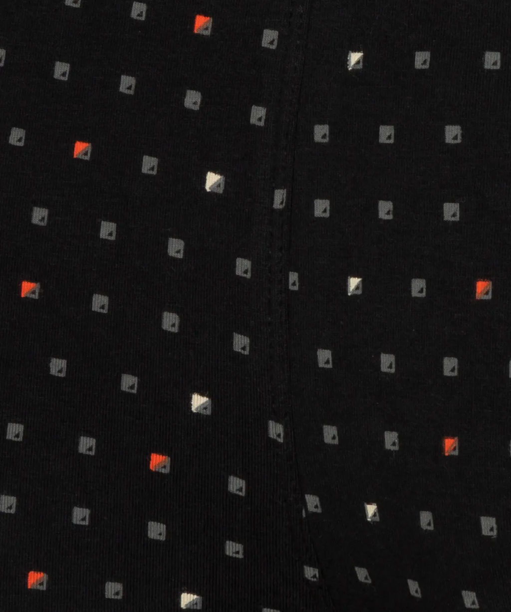 ATLANTIC 3MH-025/12 Трусы шорты Print 1 - набор 3 шт. черный + темный хаки + хаки  фото 4