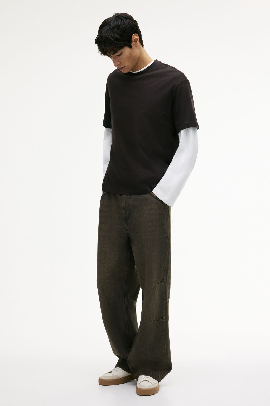 Camiseta Relaxed Fit - H&m фото 22