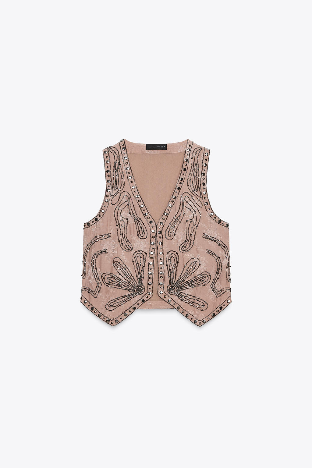 BEADED WAISTCOAT ZW COLLECTION - Zara фото 3