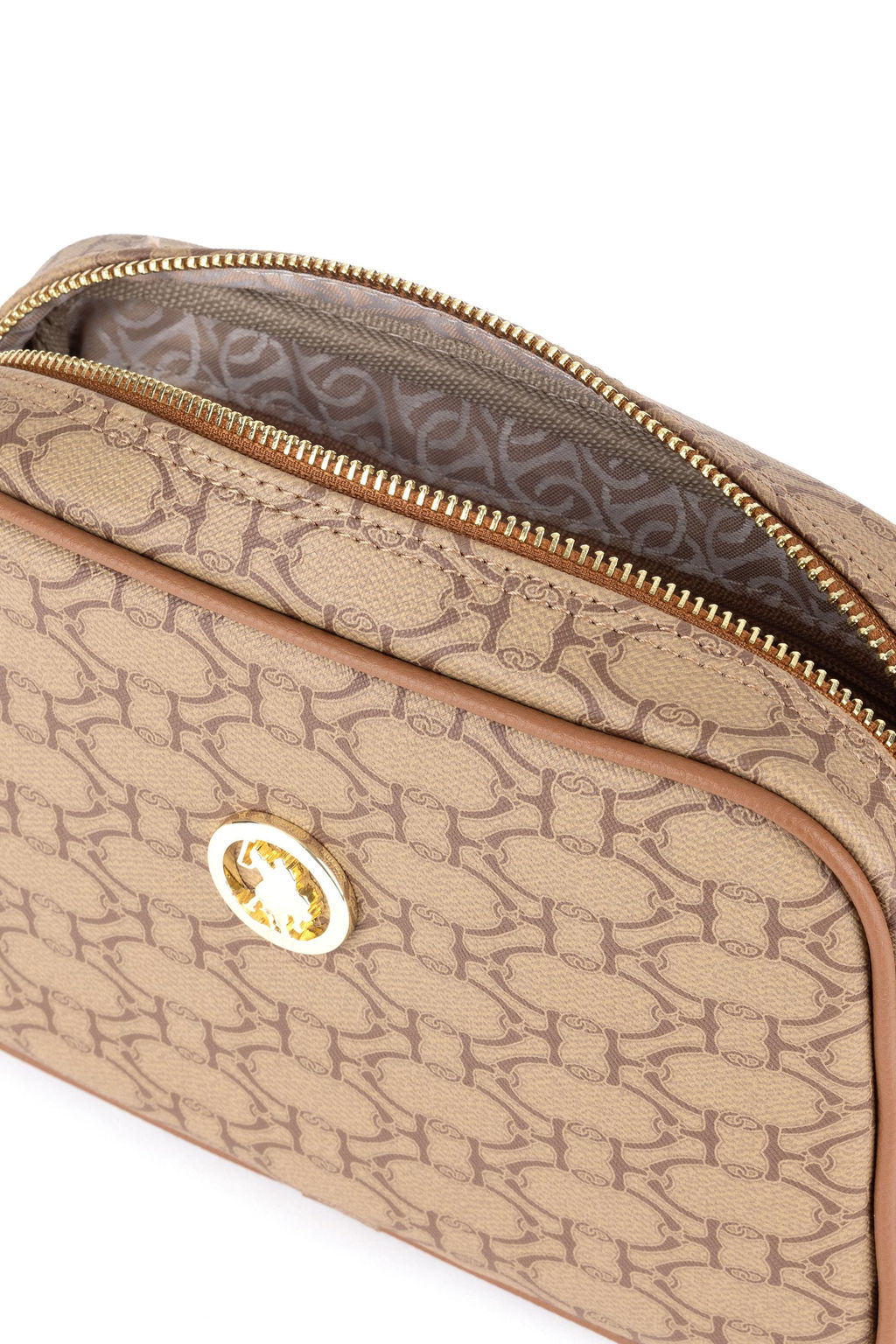 Женская темно-бежевая сумка Неожиданная скидка в корзине - U.s. polo assn фото 5