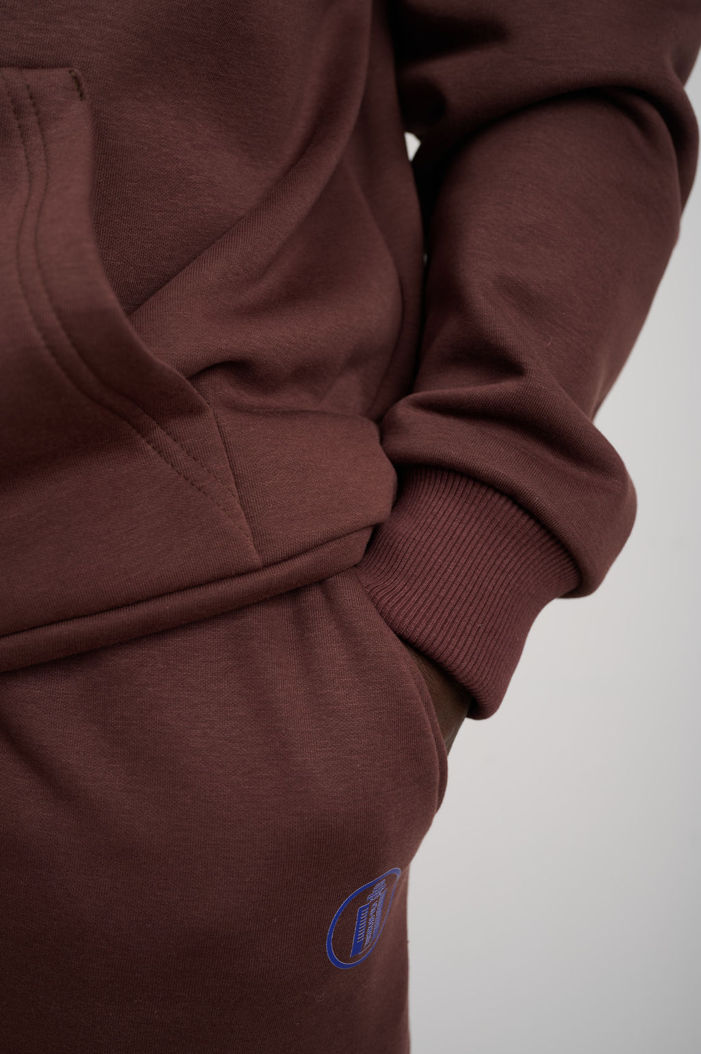 Мужской трикотажный костюм c начесом "Yoshkar-Ola" шоколад