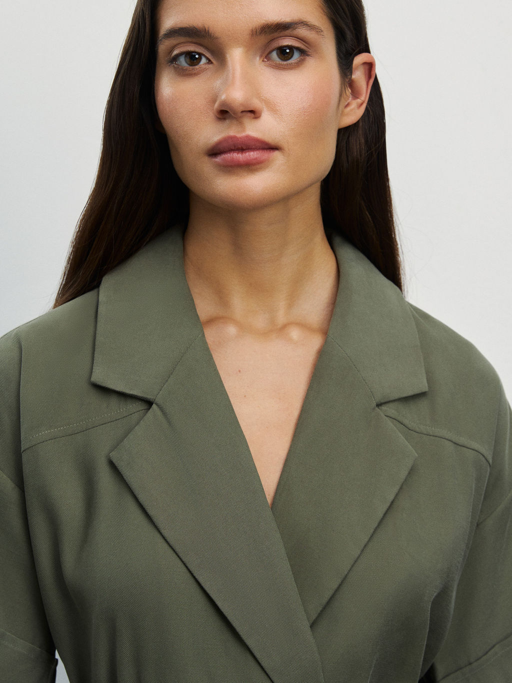 Платье-рубашка из вискозы / Zarina  фото 5