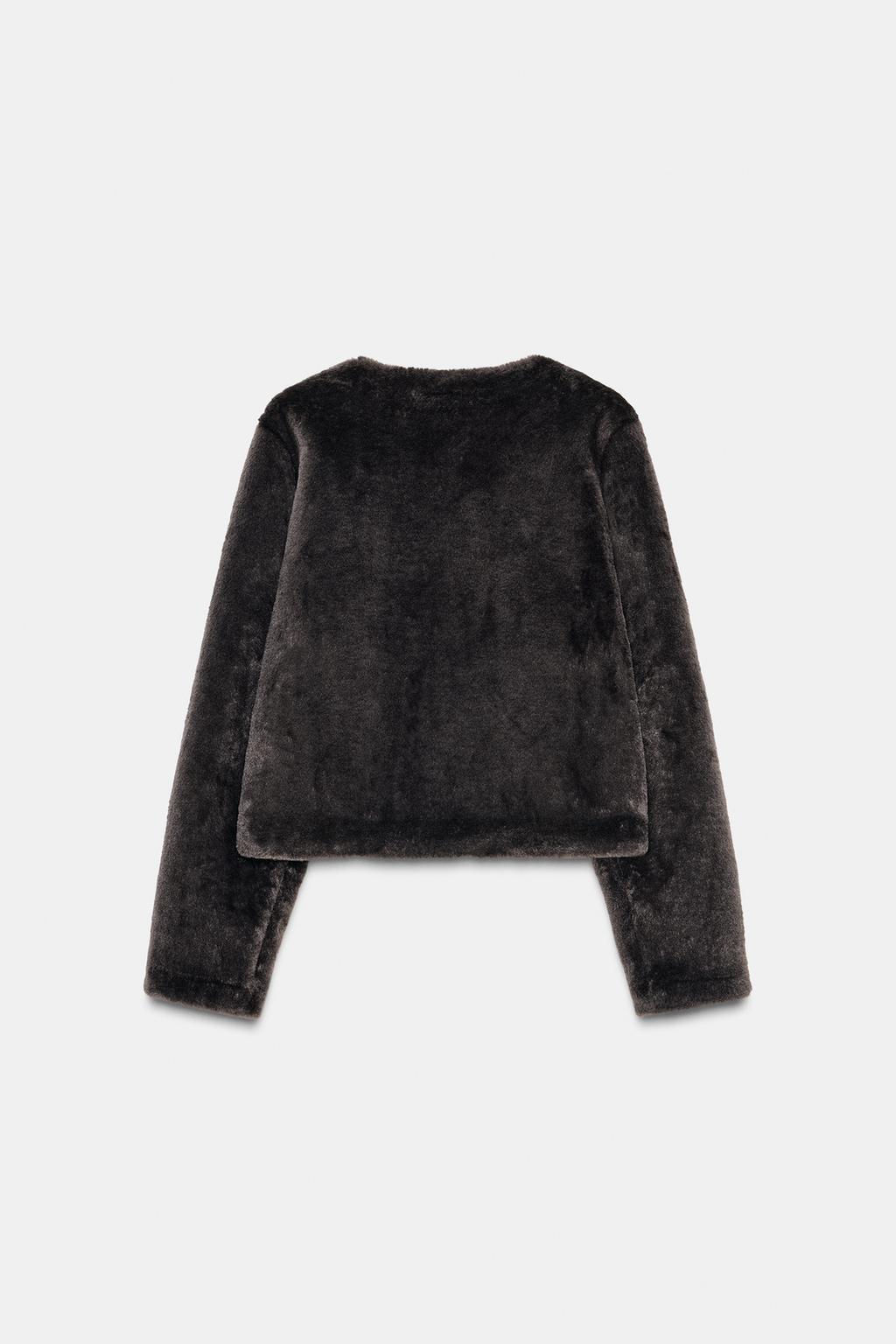 DOUBLE-FACED JACKET WITH TOGGLES - Zara фото 26