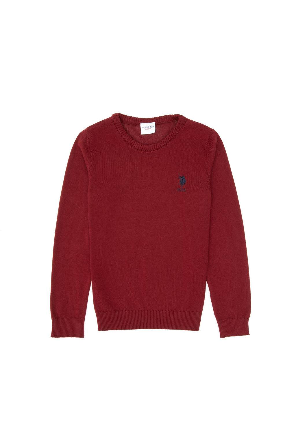 Erkek _ocuk Bordo Basic Kazak Sepette S_rpriz _ndirim
