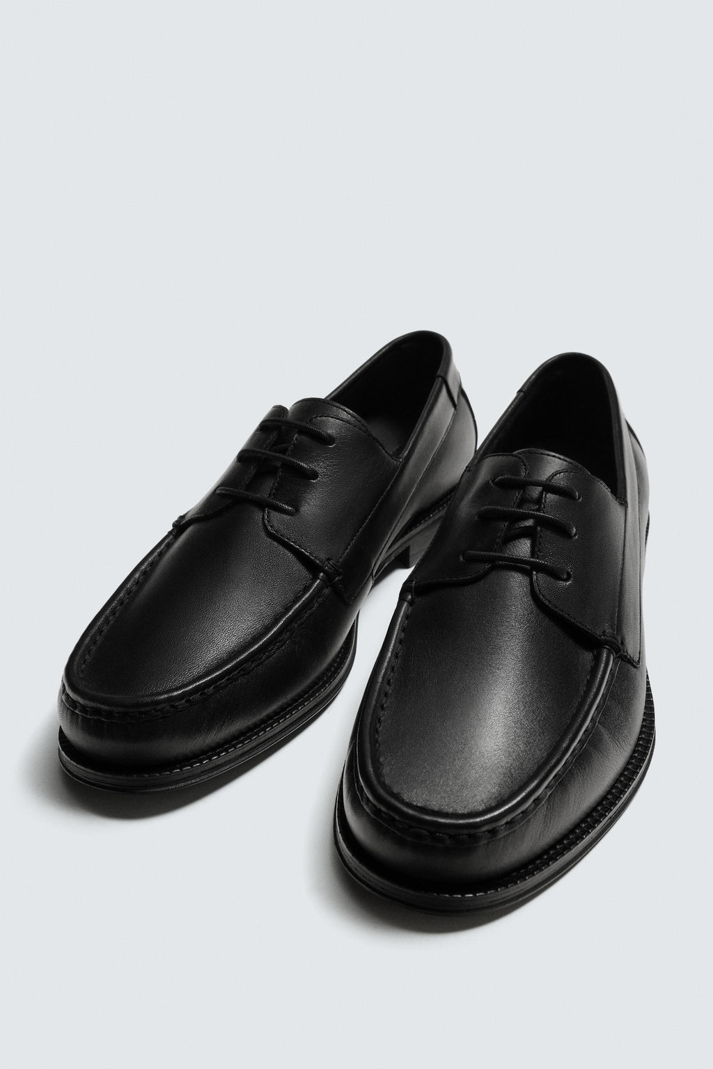 ZAPATO N?UTICO PIEL / Negro - Zara фото 2