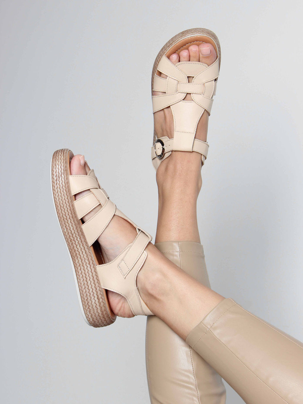 Босоножки 2028.2530be. Бежевый