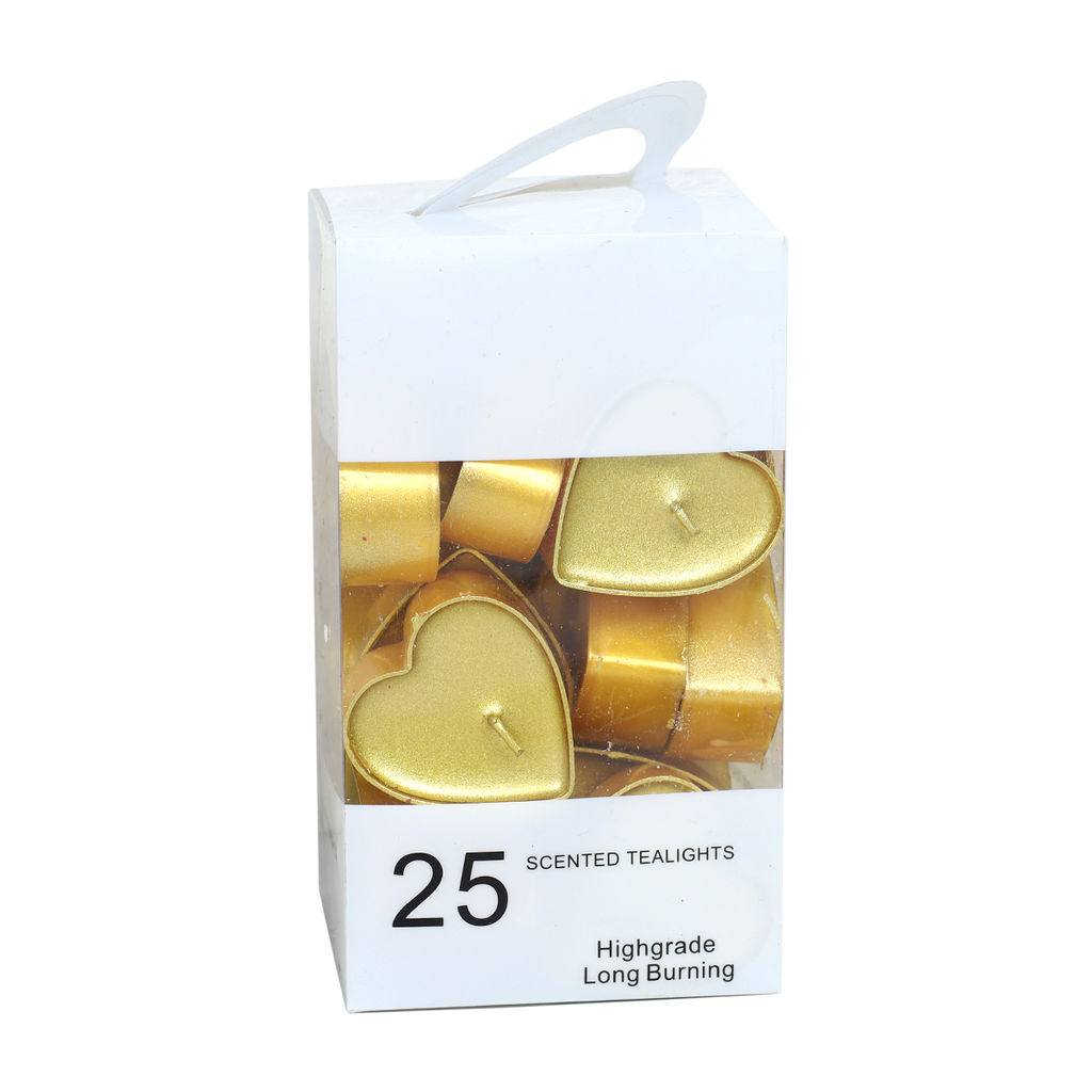 Свеча 25 штук Сердце / M-2505 /уп 24/48/глиттер - Галеонтрейд фото 7