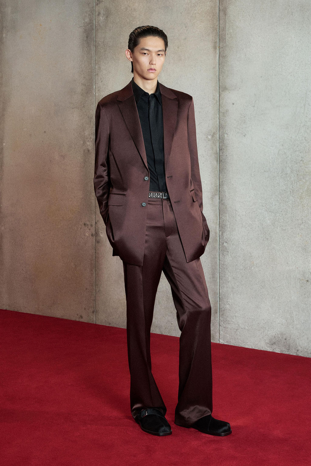 CONTRAST SEMI-SHEER SHIRT LUDOVIC DE SAINT SERNIN x ZARA