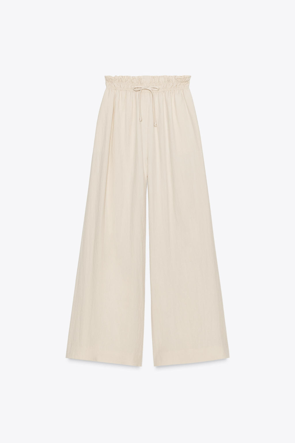 ZW COLLECTION FLOWING PYJAMA TROUSERS - Zara фото 6