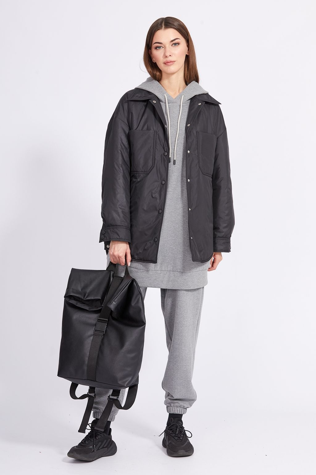 Куртка 2382 черный - Eola фото 4