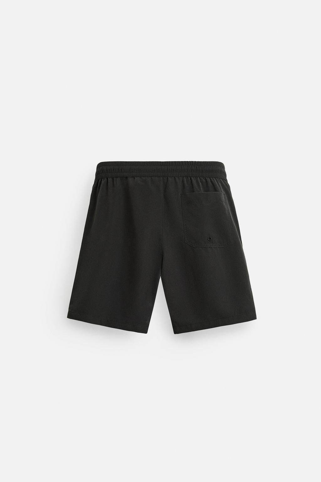 COMFORTABLE REGULAR FIT BERMUDA SHORTS - Zara фото 3