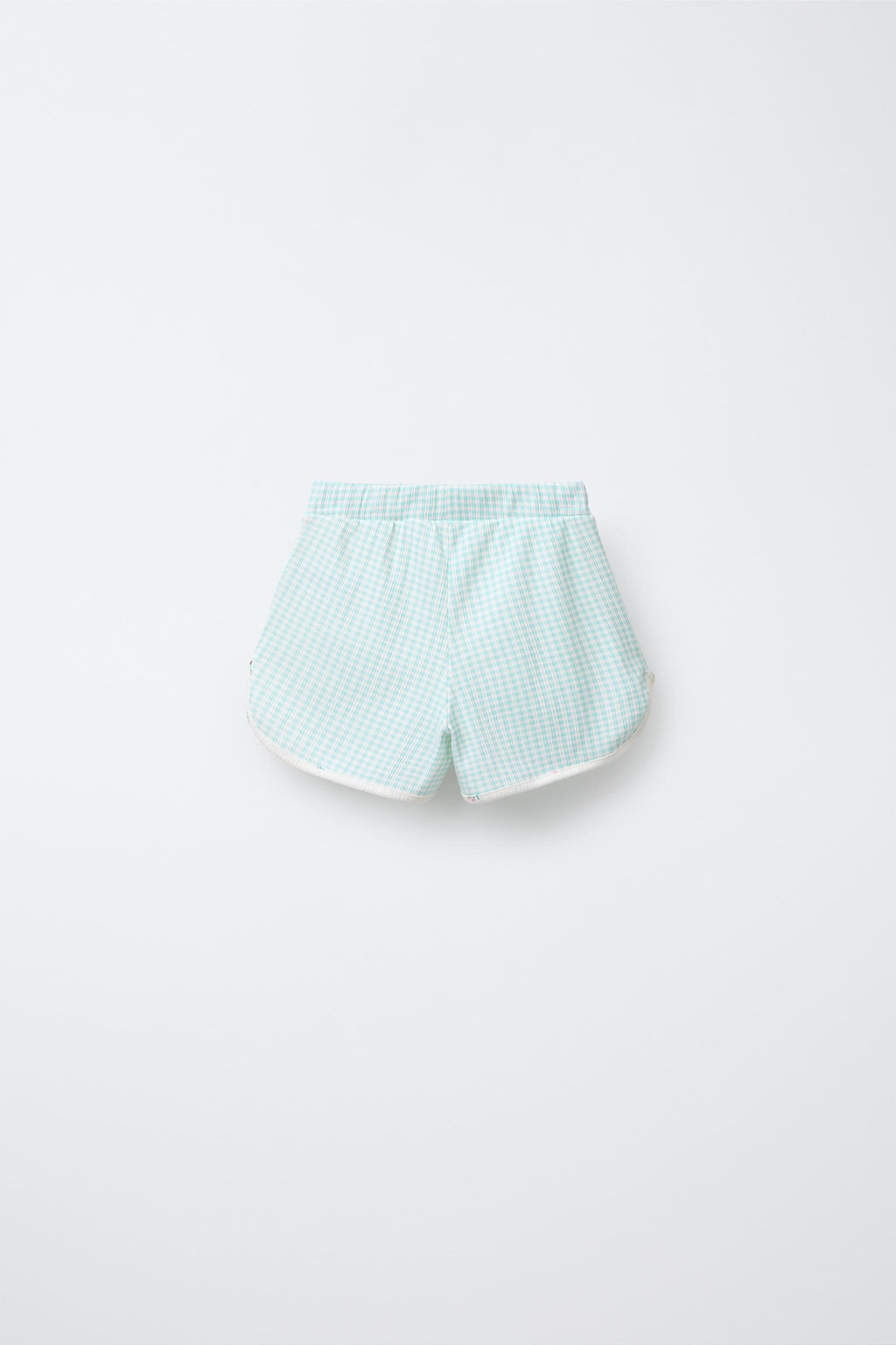 6-14 YEARS/ GINGHAM AND FLORAL T-SHIRT AND BERMUDA PYJAMAS - Zara фото 5