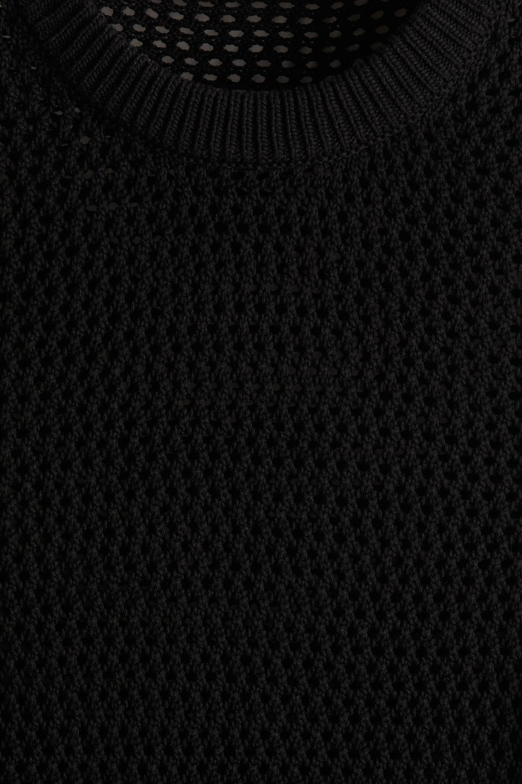 Su?ter sin mangas en punto pointelle Regular Fit - H&m фото 2