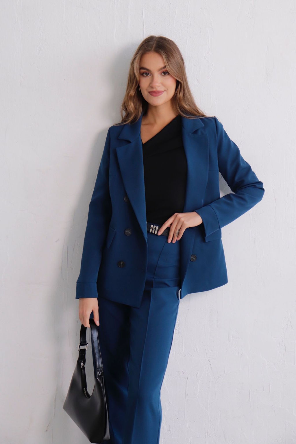 Костюм брючный в глубоком синем - Martichelli фото 7