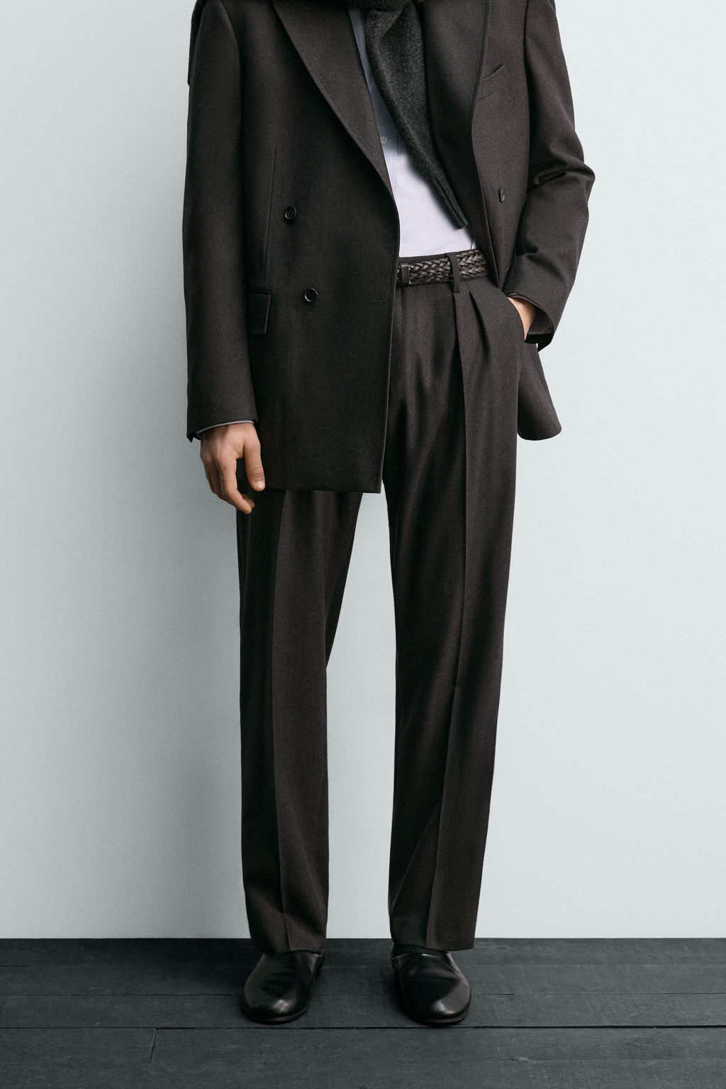 AARON LEVINE X ZARA WOOL SUIT TROUSERS фото 2