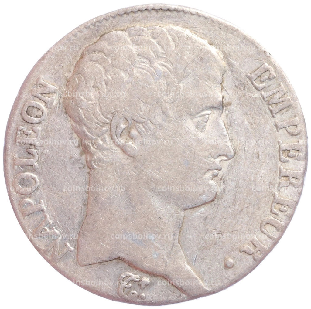 Монета 5 франков 1804 года M Франция