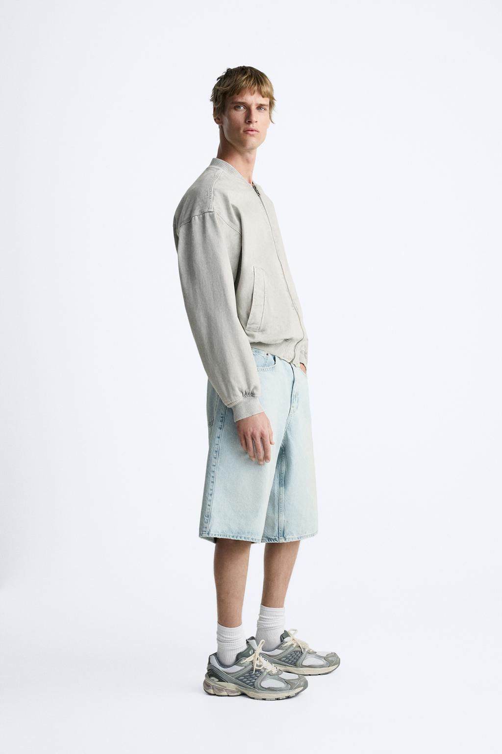 COTTON BOMBER JACKET - Zara фото 5