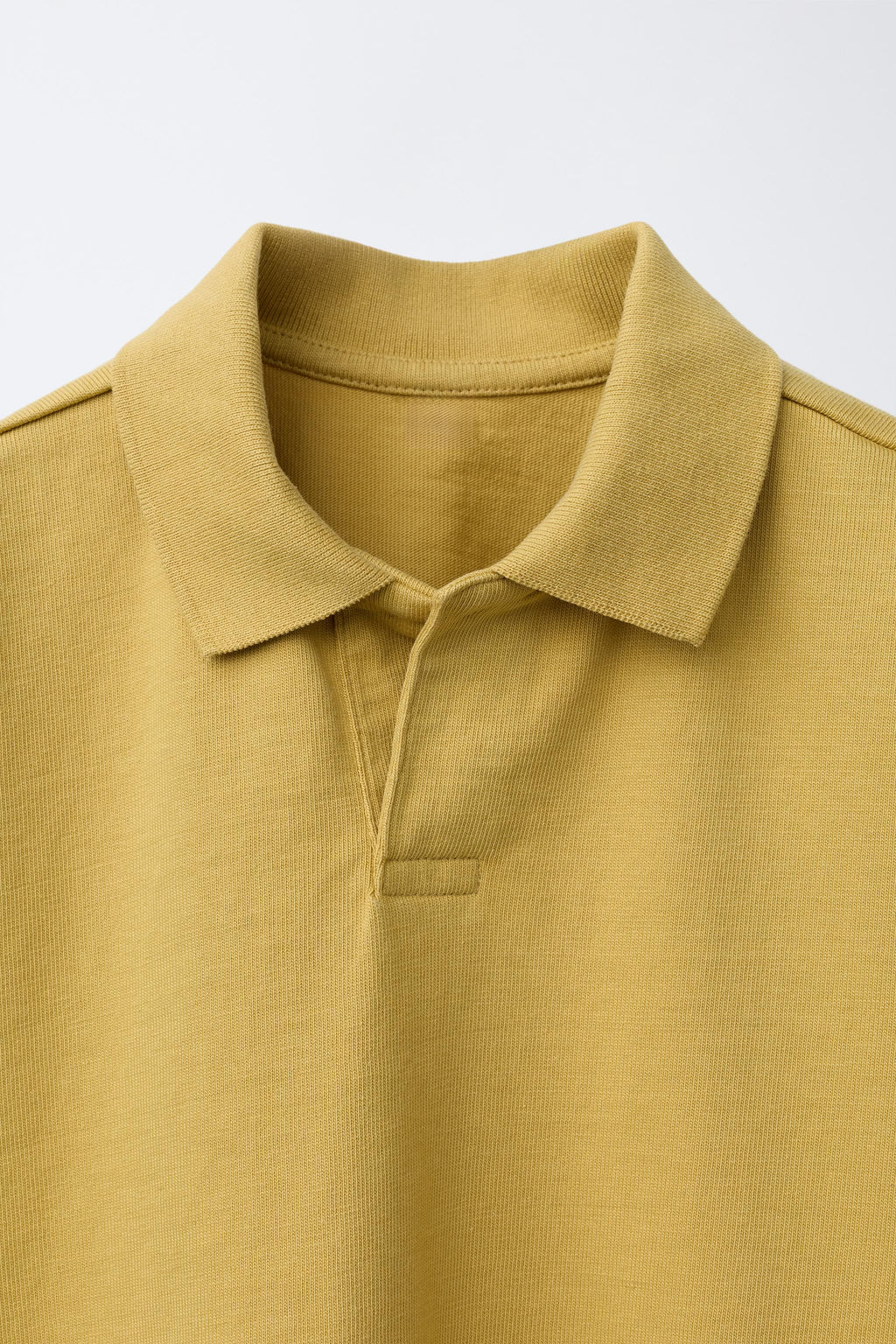 PLAIN SWEATSHIRT POLO SHIRT - Zara фото 3