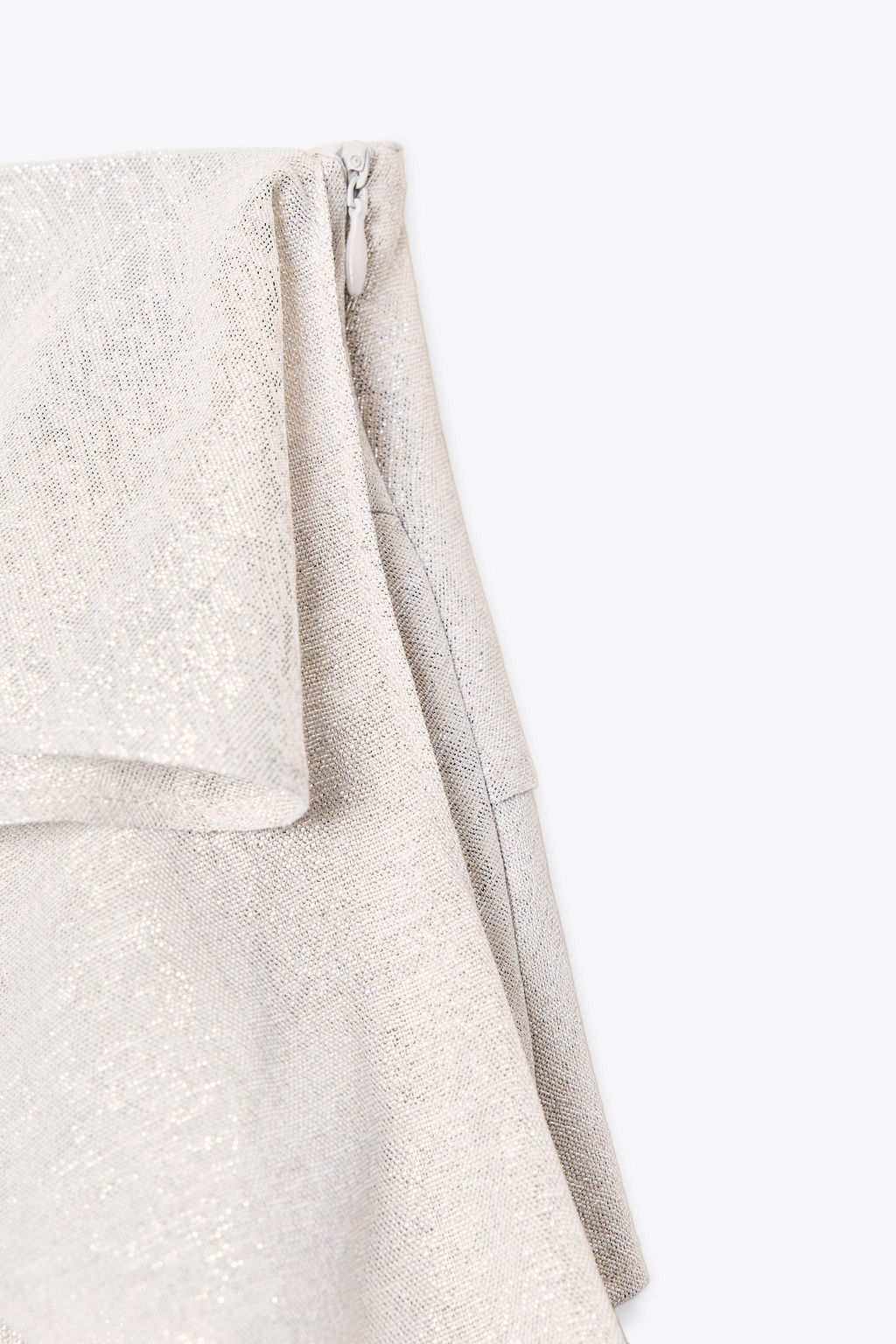 ASYMMETRIC FRILL MINI SKIRT - Zara фото 6