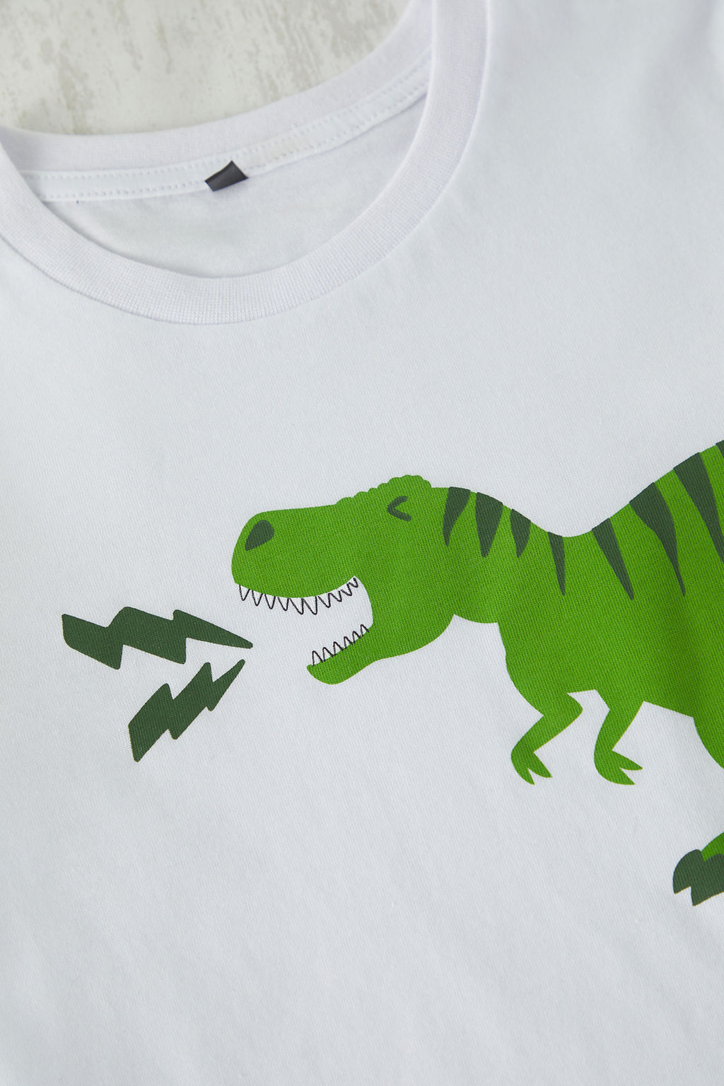 Yesil Erkek Cocuk Bask?l? Pijama Tak?m? - Trendyolmilla фото 3