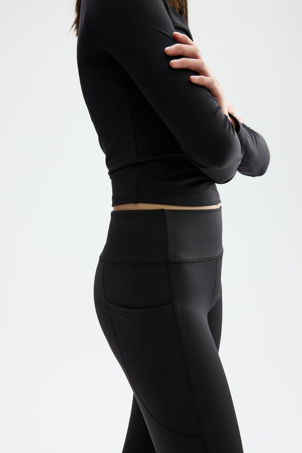 Leggings acampanados DryMove con bolsillos - H&m фото 3