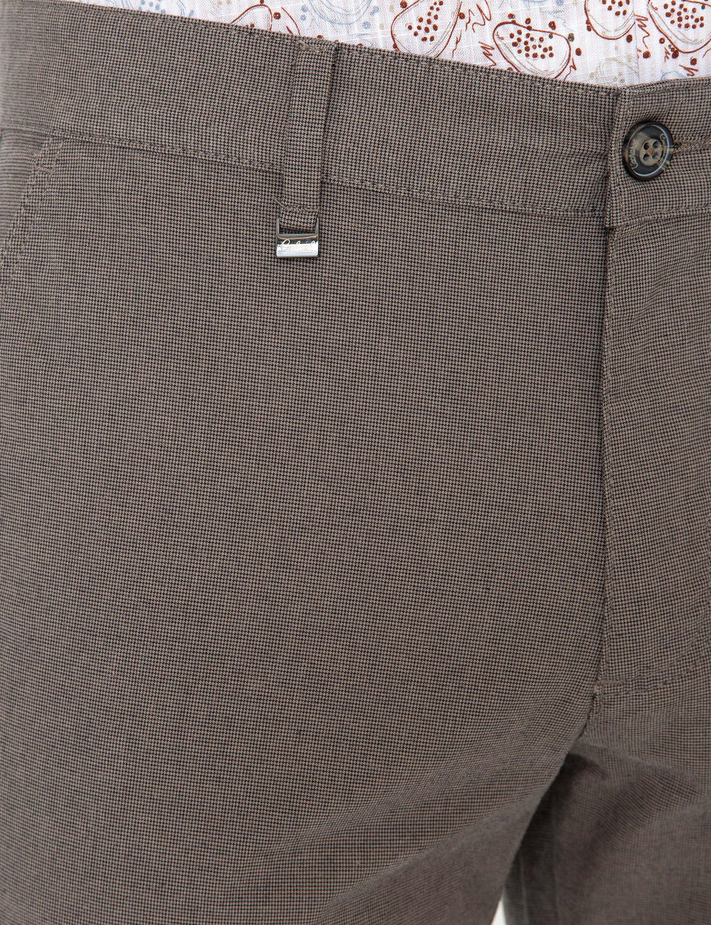 Kahverengi Slim Fit Kanvas Pantolon - Cacharel фото 5