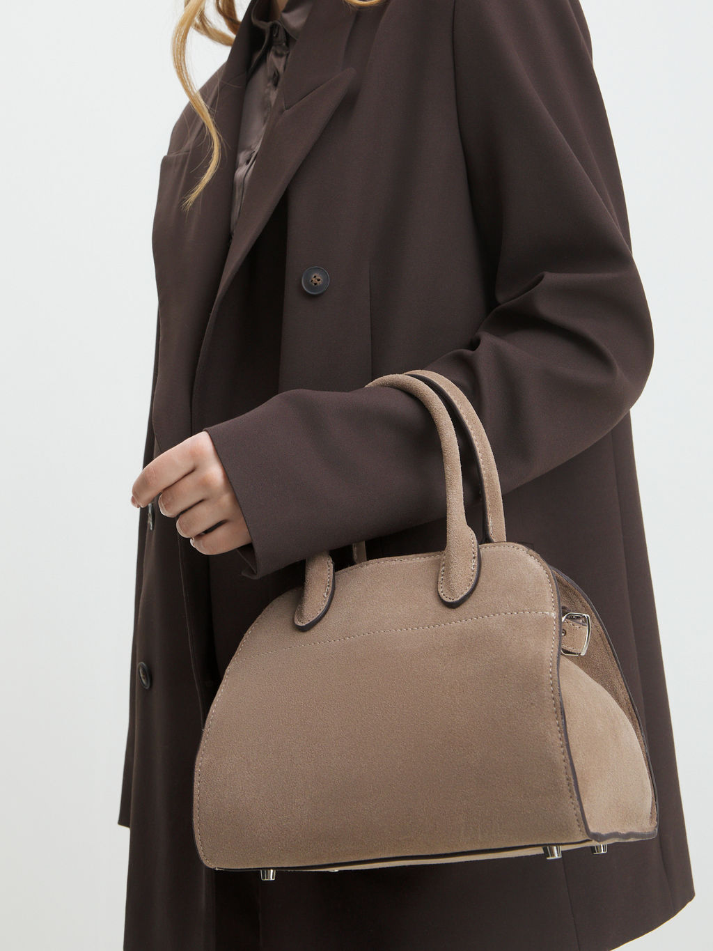 Женский тоут TENDANCE Артикул 4248062, серо-коричневый  фото 2