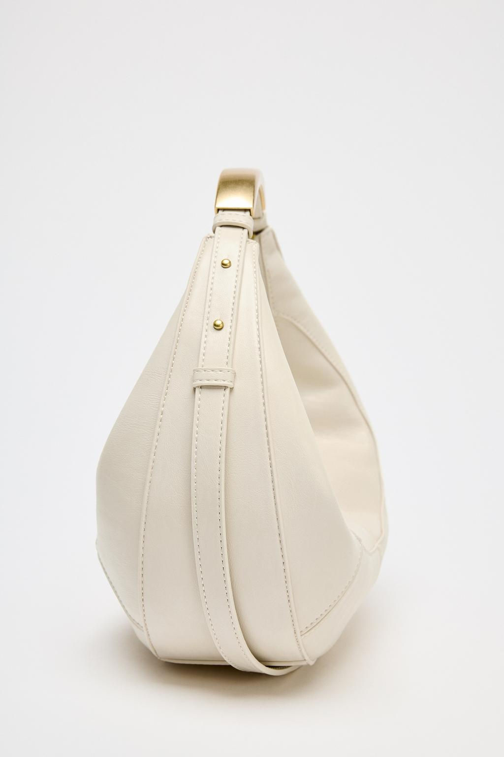 OVAL BAG WITH METAL STRAP - Zara фото 7