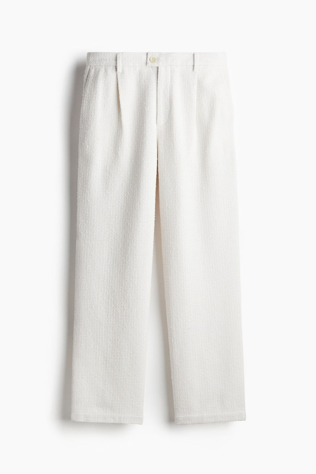 Pantalon texturizado Relaxed Fit - H&m фото 4