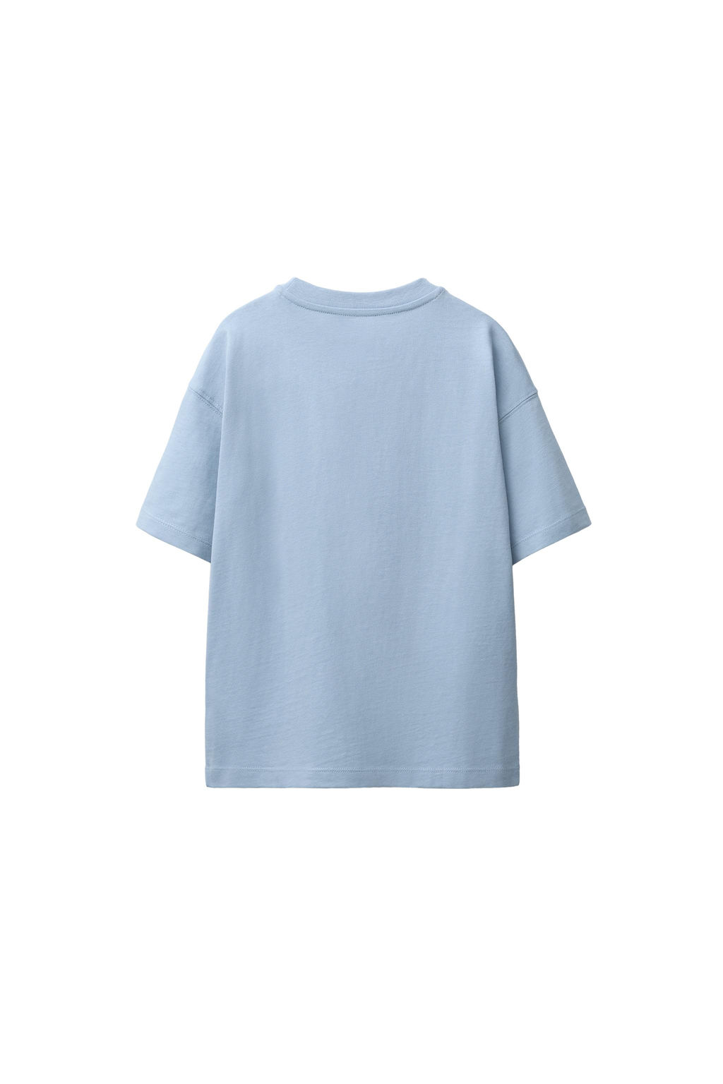 CAMISETA LISA / Azul pastel - Zara фото 7