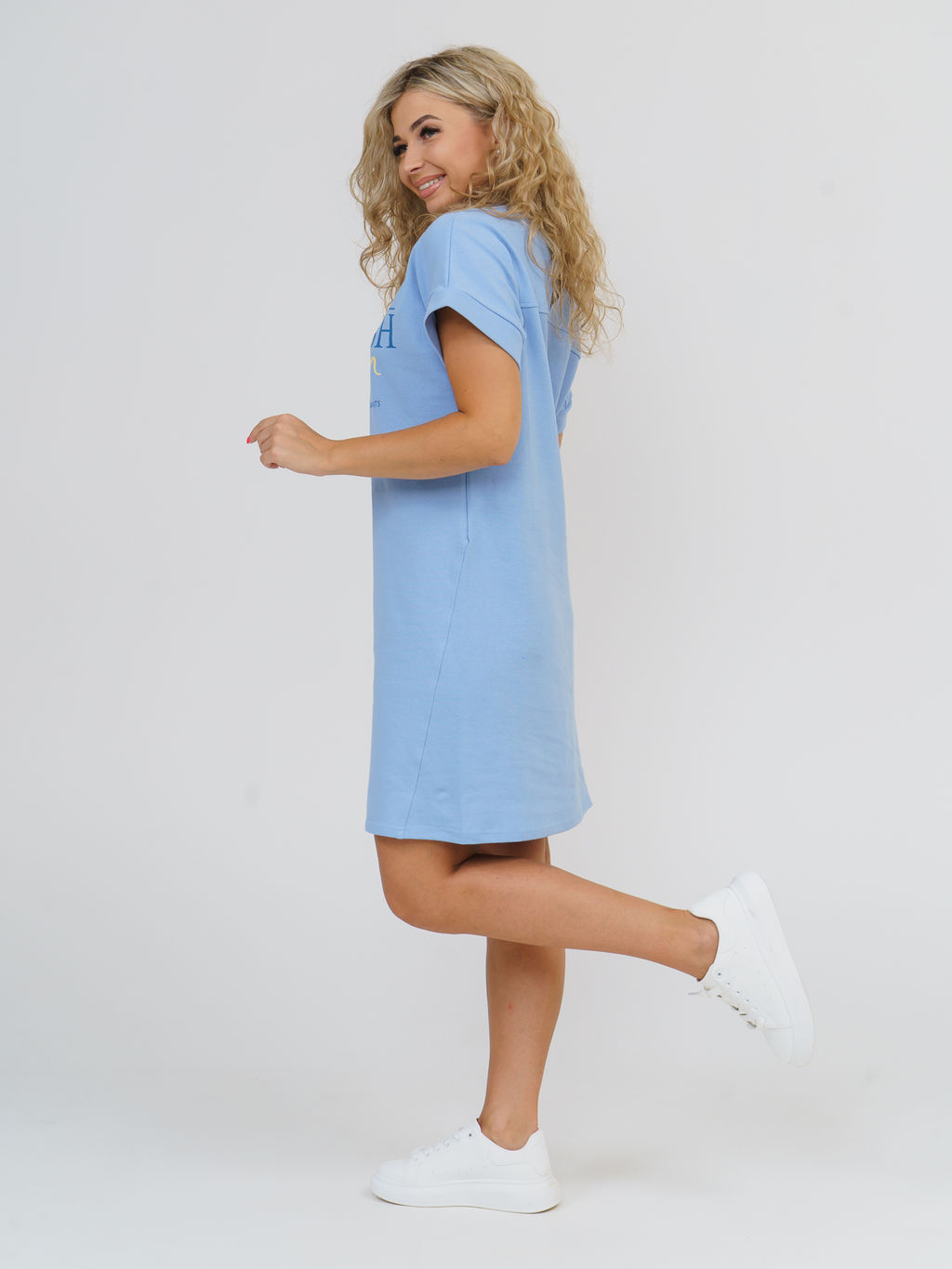 876 Платье "Голубой"