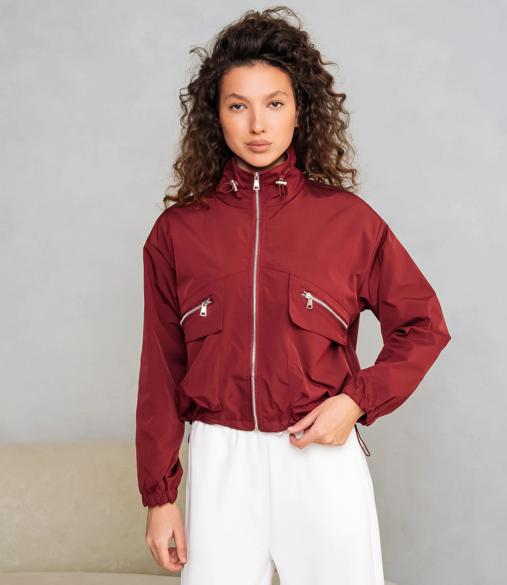 Ветровка #КТ713, бордовый