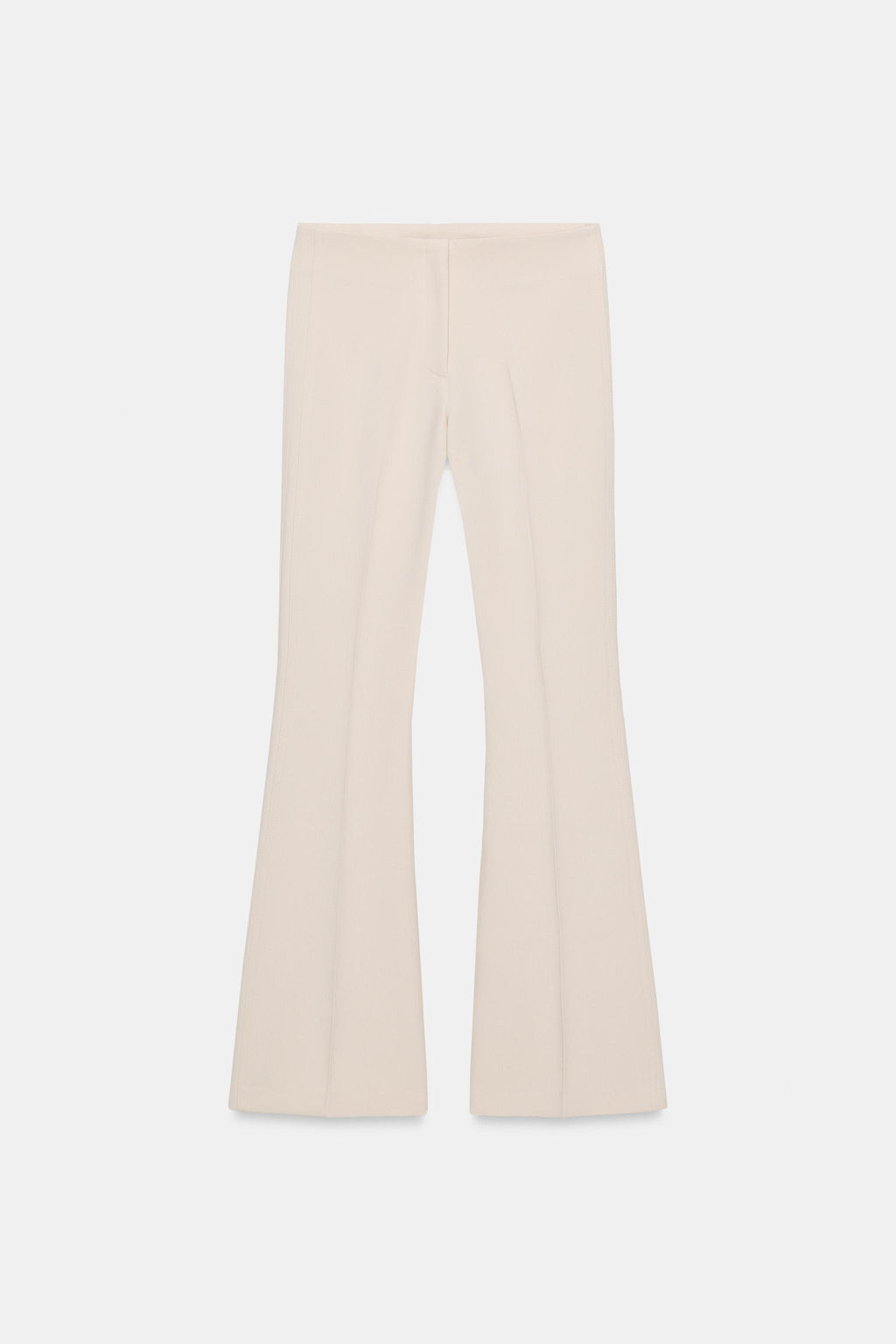 PANTAL?N FLARE COSTURAS LATERALES / Crudo - Zara фото 7
