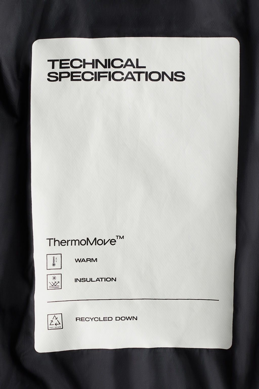 Chaqueta de plum?n con ThermoMove Regular Fit - H&m фото 3