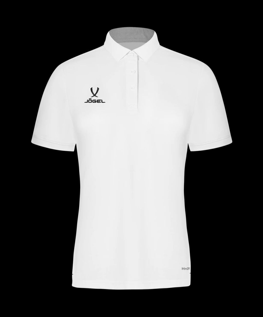 Поло женское JOGEL PREMIER PerFormDRY CVC Polo W, белый  фото 2