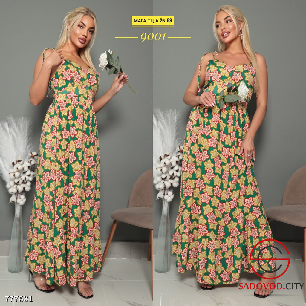 Летний сарафан в цветочек - Bruno фото 2