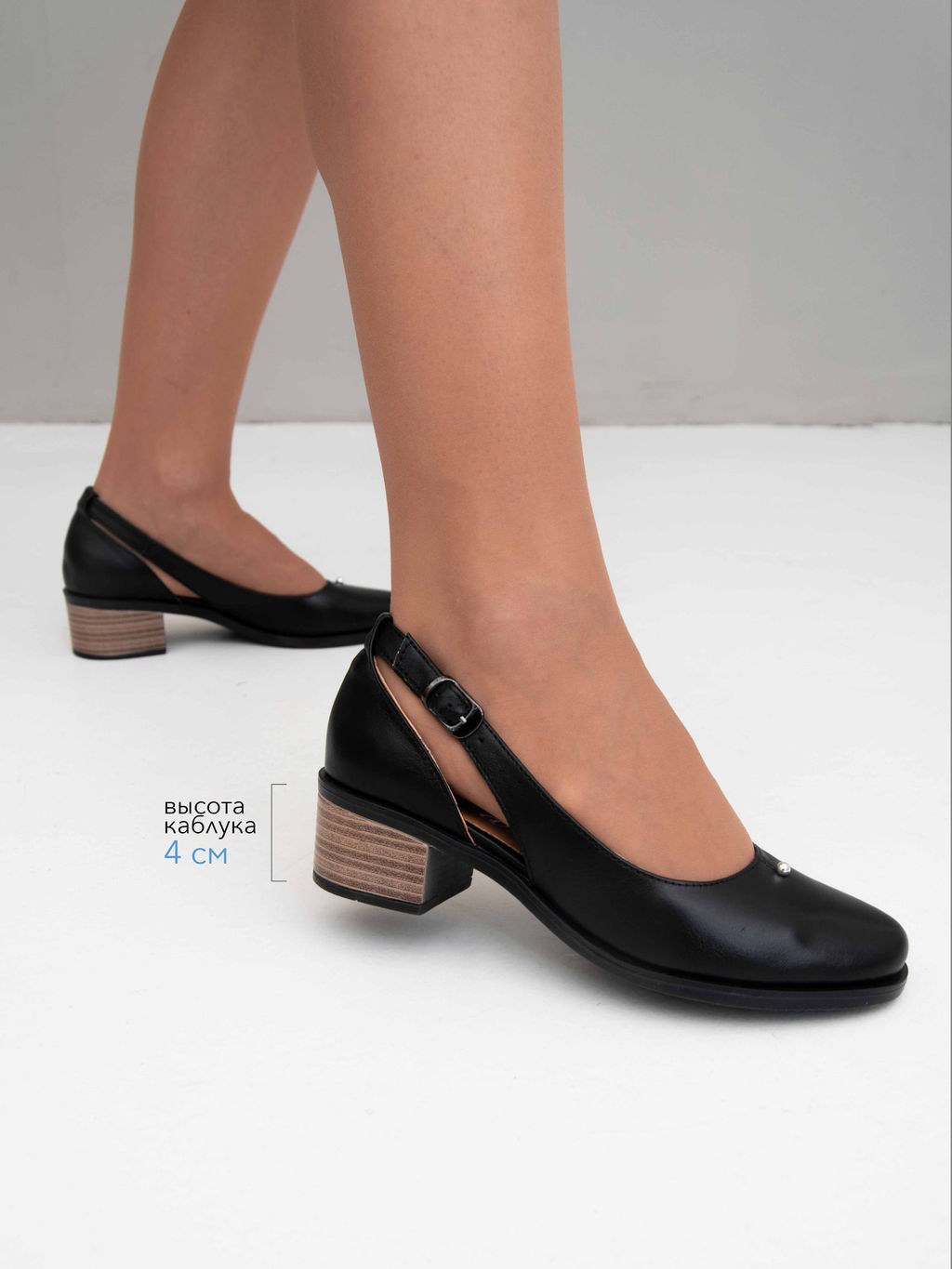 Туфли EDART 4022.22280 bl. black  фото 2