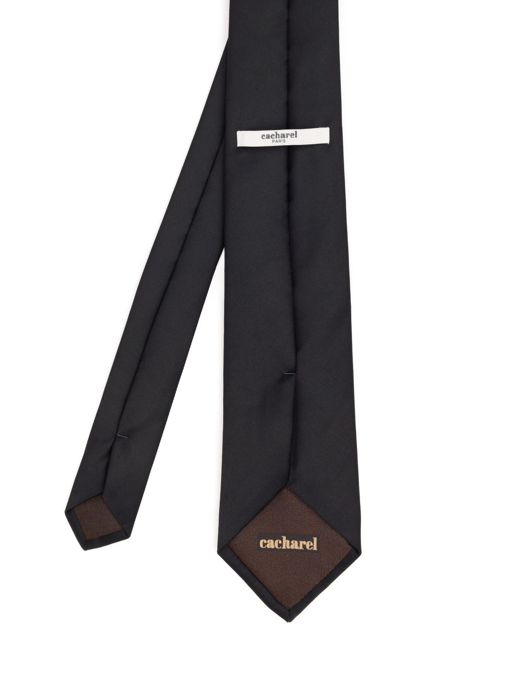 Черный базовый галстук - Cacharel фото 10