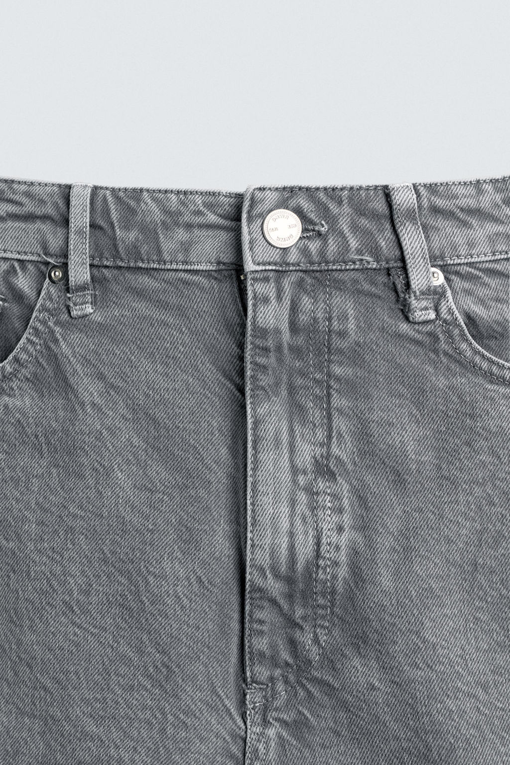 BERMUDA BAGGY FIT / Azul lavado