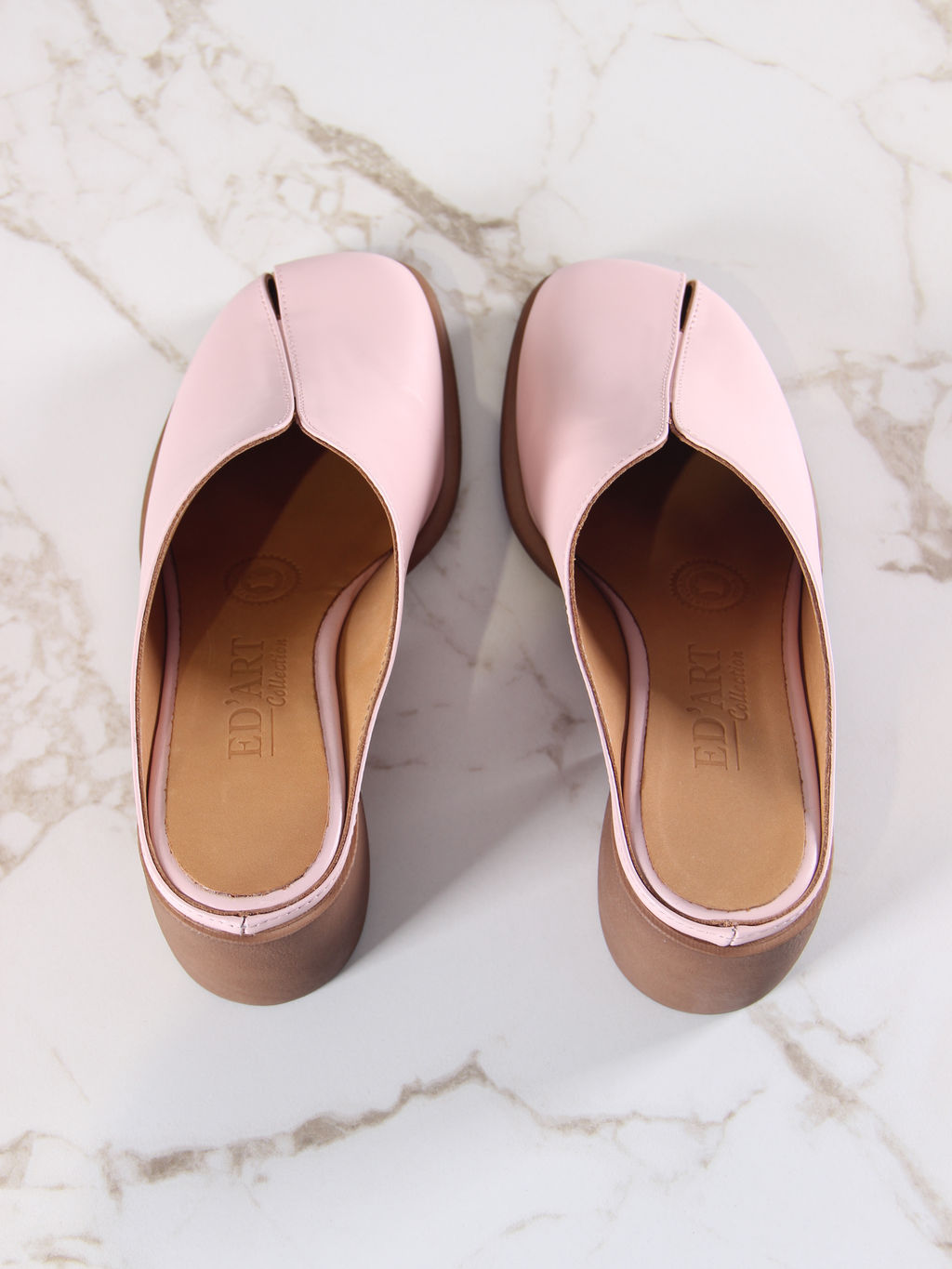 Сабо 5200.23663br.Розовый+коричневый