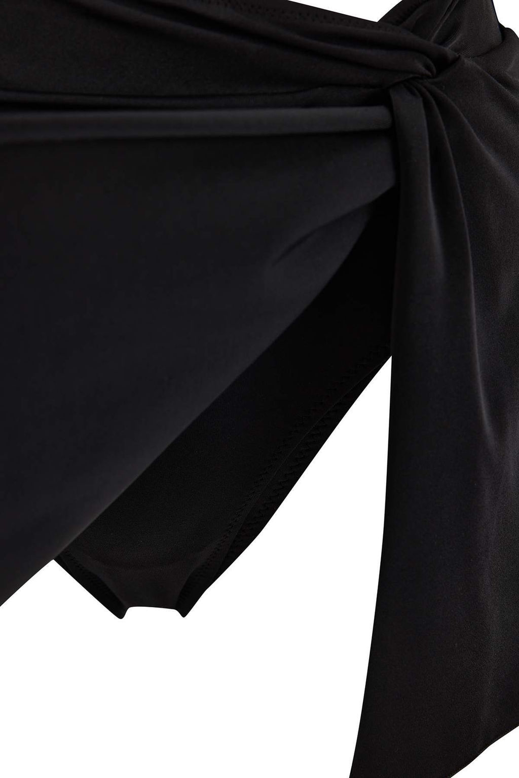 Siyah Yuksek Bel Y?rtmac Detayl? Etek Bikini Alt? TBESS26BA00002 - Trendyolmilla фото 2