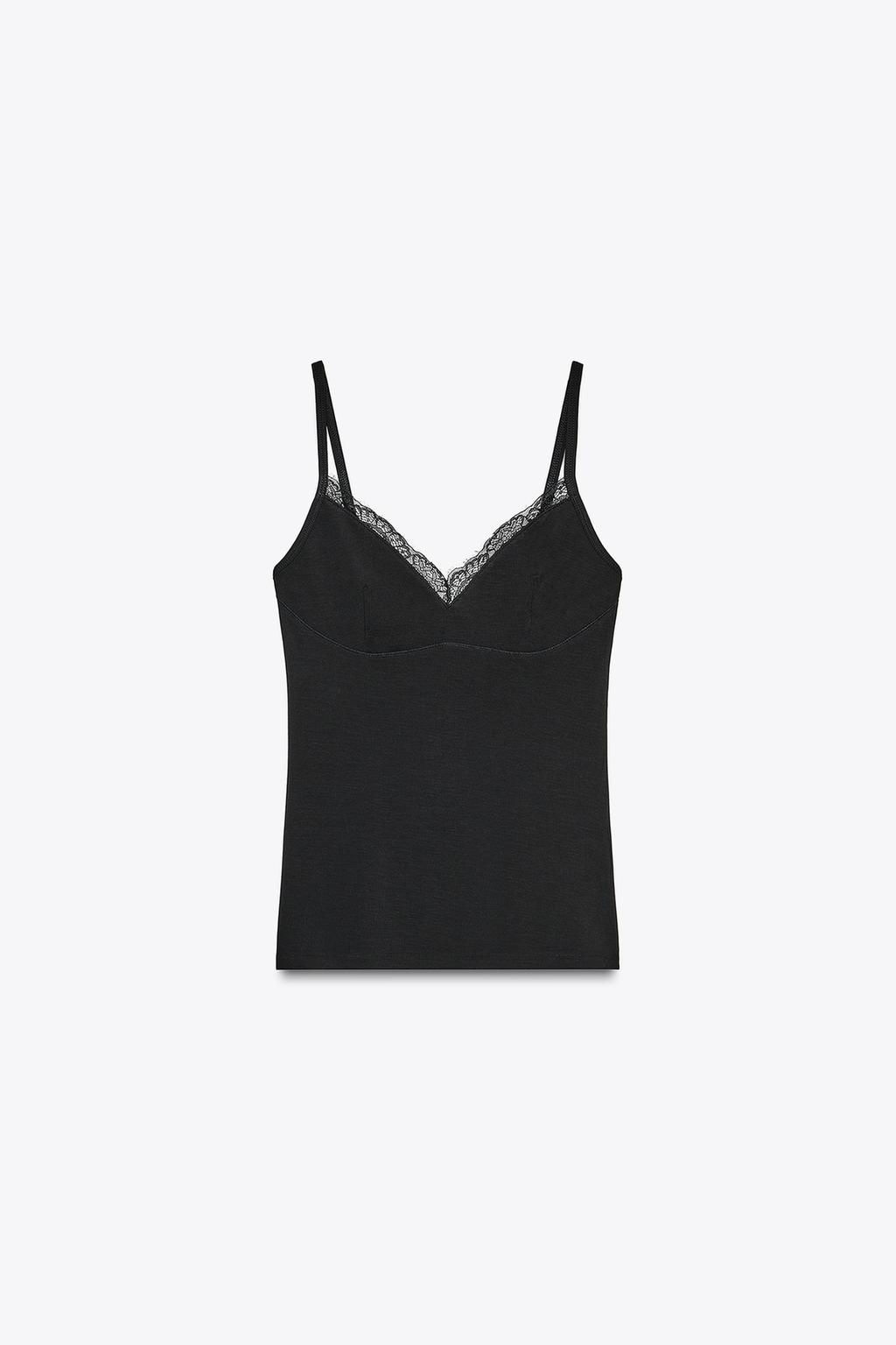 LYOCELL LACE TOP - Zara фото 11