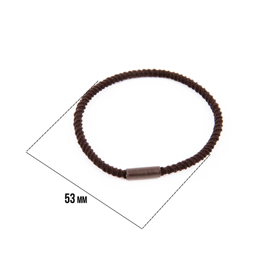 CHERRY MARY V/R6037 Набор резинок для волос 5 х 8 шт №01 коричневый  фото 3